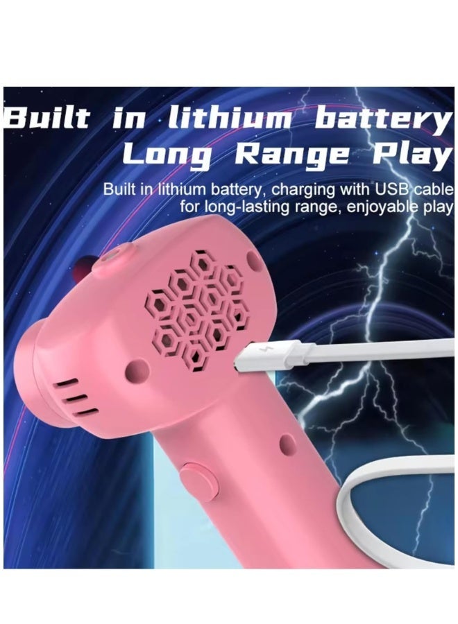 DAT KU-String Rope Thruster String Shooter Toy, USB-C Rechargeable with Built-in Lithium Battery, Light-Up String Launcher with 3 String Loops, STEM Trick Toy - Image 3